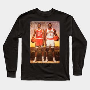 Stacey Augmon and Larry Johnson 1991 Long Sleeve T-Shirt